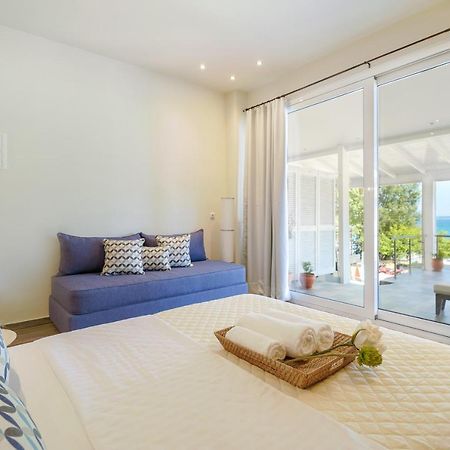 Golden Beachside Terrace Chrysi Ammoudia ภายนอก รูปภาพ