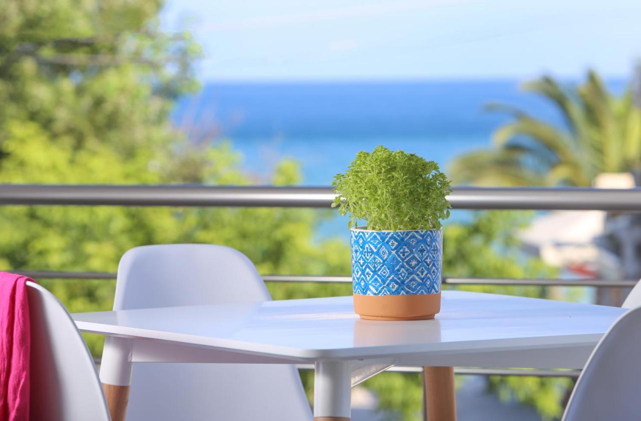 Golden Beachside Terrace Chrysi Ammoudia ภายนอก รูปภาพ