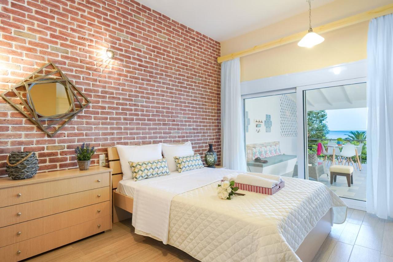 Golden Beachside Terrace Chrysi Ammoudia ภายนอก รูปภาพ