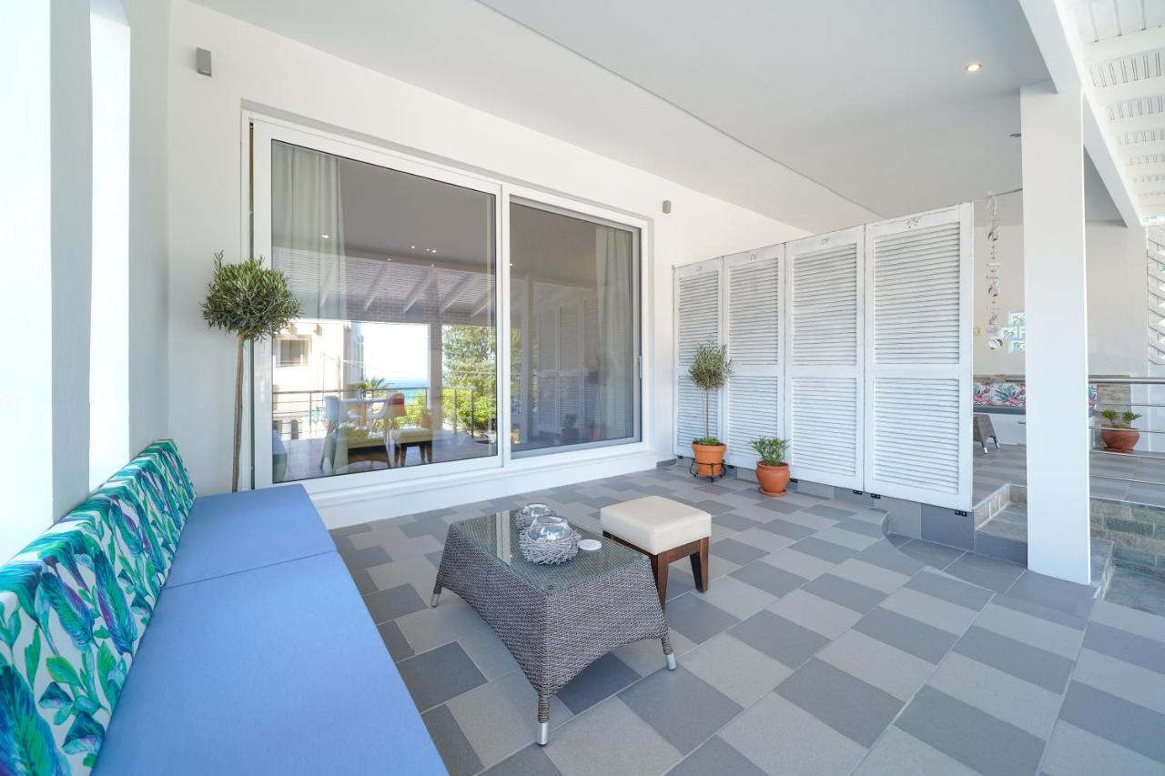 Golden Beachside Terrace Chrysi Ammoudia ภายนอก รูปภาพ