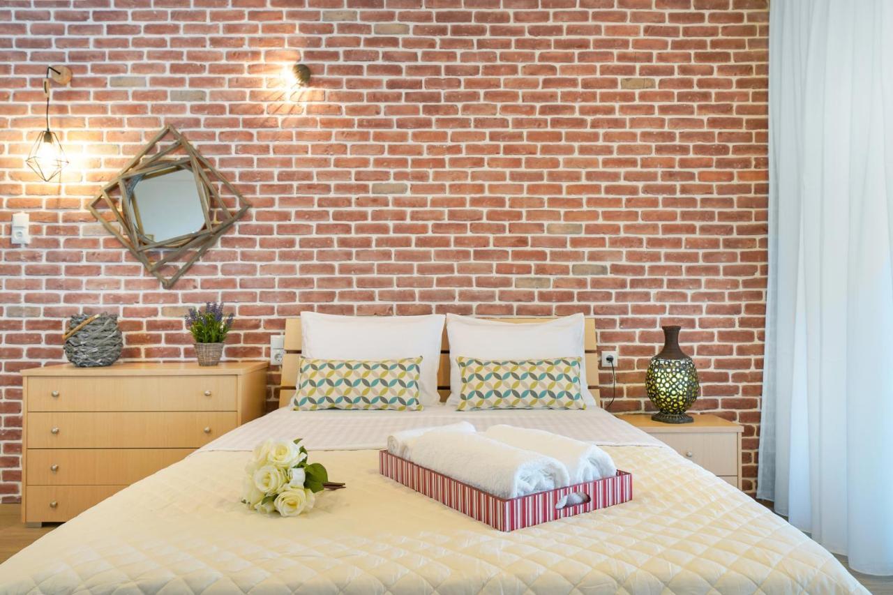 Golden Beachside Terrace Chrysi Ammoudia ภายนอก รูปภาพ